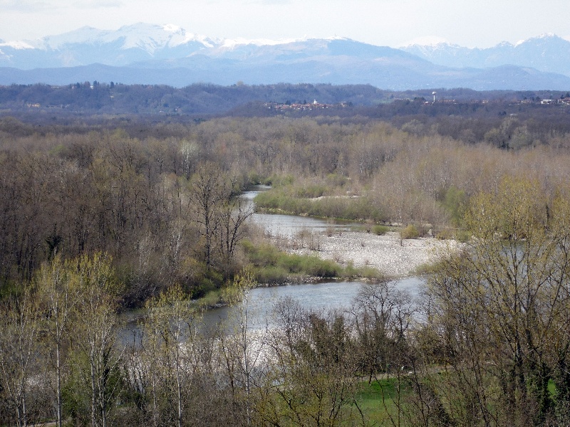 Panorama da Tornavento (VA)